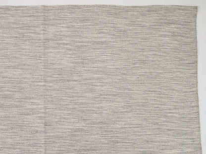 Turkish Kilim Rug, Oversize Area Kilim Rug, different sizes handmade kilim rug, contemporary gray living room rug, plain gray wool kilim rug