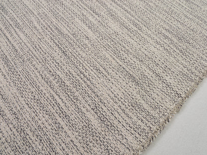 Turkish Kilim Rug, Oversize Area Kilim Rug, different sizes handmade kilim rug, contemporary gray living room rug, plain gray wool kilim rug