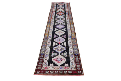 3x13 Runner rug ,Carpet runner, Turkish runner ,Oushak runner, Vintage runner ,Runner Floor rug, Scandinavian decor ,Hallway rug, 7231