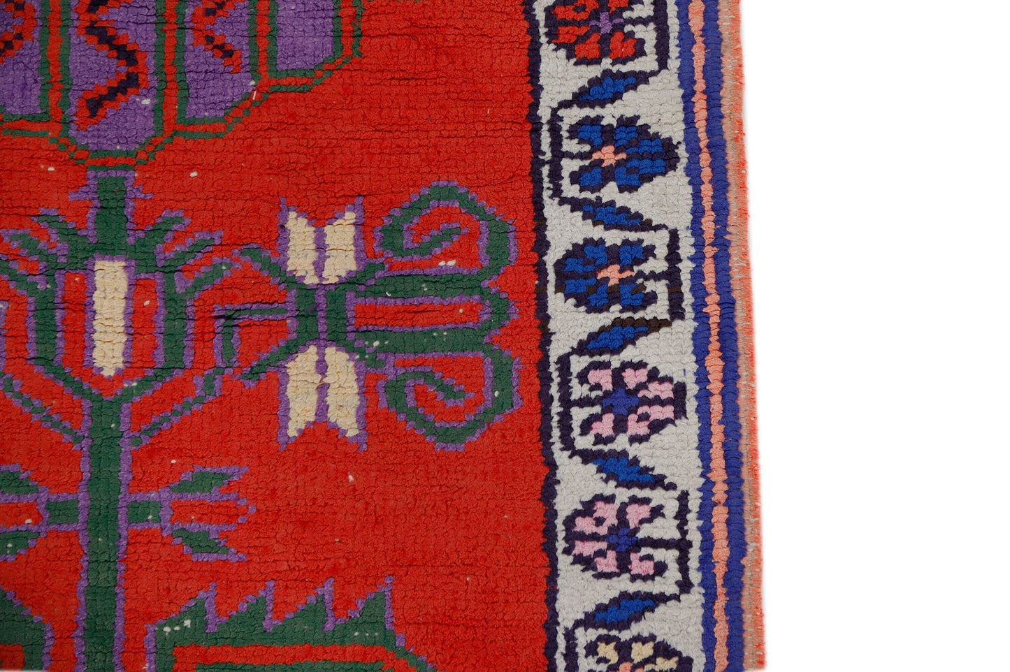 Bohemian Chic Carpet Runner, Turkish runner, Hallway Rug, Vintage Runner, Oushak runner, Kitchen rug, Long Floor, Runner rug 3x13, 7228