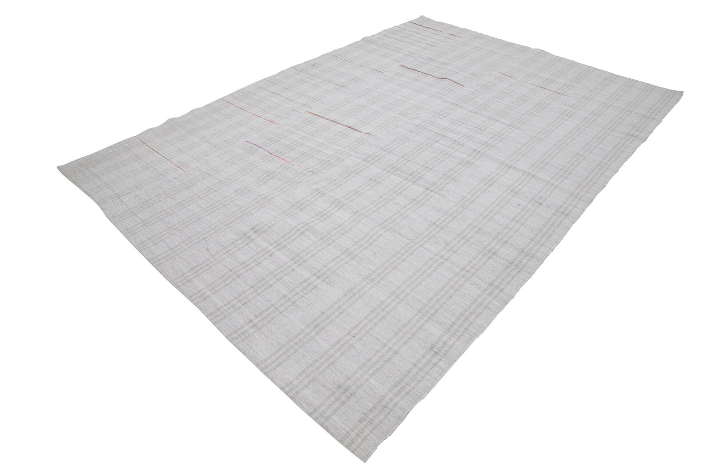 Kilim Rug Gray 8x11, Turkish Vintage Kilim Rug, Minimalist Kilim Rug, Large Oversize Kilim Rug, Contemporary decor, Rug Living room, 7251