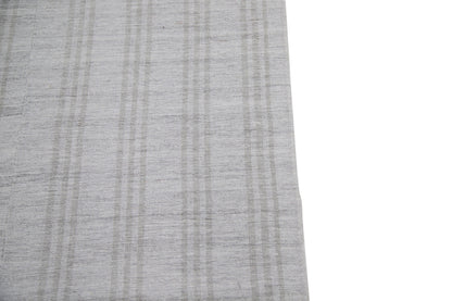 Kilim Rug Gray 8x11, Turkish Vintage Kilim Rug, Minimalist Kilim Rug, Large Oversize Kilim Rug, Contemporary decor, Rug Living room, 7251