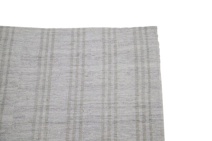 Kilim Rug Gray 8x11, Turkish Vintage Kilim Rug, Minimalist Kilim Rug, Large Oversize Kilim Rug, Contemporary decor, Rug Living room, 7251