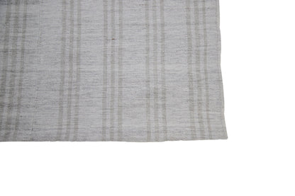 Kilim Rug Gray 8x11, Turkish Vintage Kilim Rug, Minimalist Kilim Rug, Large Oversize Kilim Rug, Contemporary decor, Rug Living room, 7251