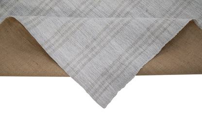 Kilim Rug Gray 8x11, Turkish Vintage Kilim Rug, Minimalist Kilim Rug, Large Oversize Kilim Rug, Contemporary decor, Rug Living room, 7251