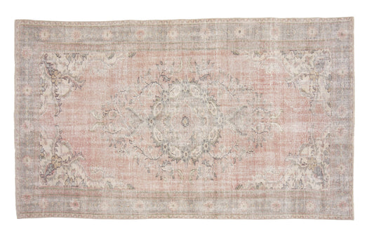 Turkish Vintage Rug, Handmade Area Rug, Oushak Antique Rug, Neutral Rug, Bedroom Rug, Bohemian Rug, Anatolia Rug, Turkey Rug, Rug 5x9, 12635