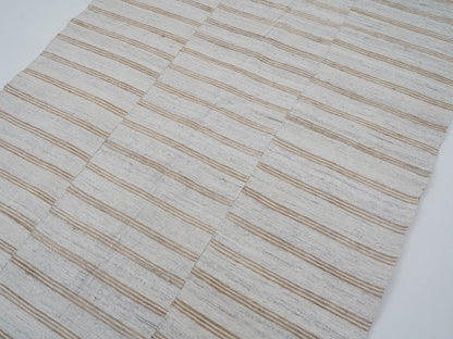 Rug Kilim 5x9, Vintage Kilim, Turkish Kilim Rug, Handmade Kilim Rug, Scandinavian Rug, Gray Rug, Bedroom Rug, Neutral Muted Rug, 13009