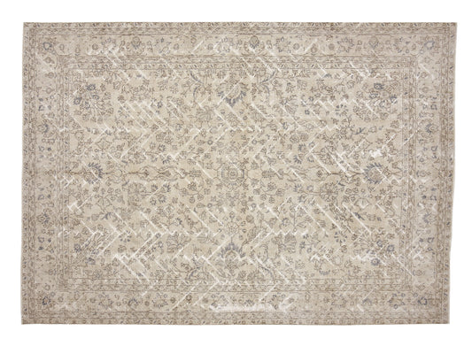 Handmade Area Rug, Turkish Vintage Rug, Oushak Unique Rug, Neutral Rug, Living Room Rug, Oversize Rug, Rug 8x12, Large Rug,Carpet Rug, 11531