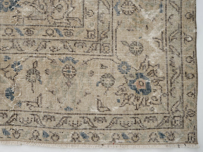 Handmade Area Rug, Turkish Vintage Rug, Oushak Unique Rug, Neutral Rug, Living Room Rug, Oversize Rug, Rug 8x12, Large Rug,Carpet Rug, 11531