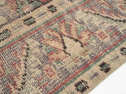 Oushak Area Rug, Turkish Handmade Rug, Vintage Antique Rug, Entryway Rug, Carpet Rug, Anatolia Rug, Bohemian Rug, Turkey Rug, Rug 6x9, 12034