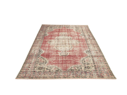 Turkey Rug, Rug 6x9, Vintage Rug, Oushak Rug, Area Rug, Turkish Rug, Handmade Rug, Neutral Rug, Office Rug, Carpet Rug, Anatolia Rug, 12036