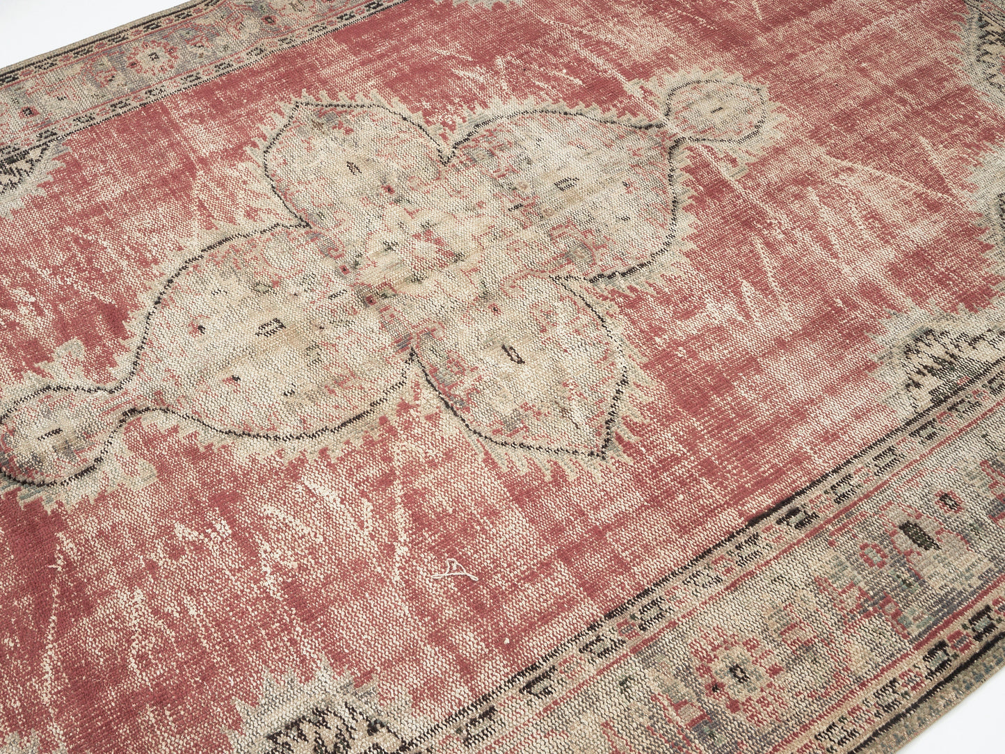 Turkey Rug, Rug 6x9, Vintage Rug, Oushak Rug, Area Rug, Turkish Rug, Handmade Rug, Neutral Rug, Office Rug, Carpet Rug, Anatolia Rug, 12036