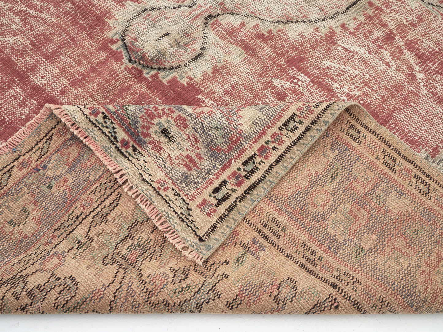 Turkey Rug, Rug 6x9, Vintage Rug, Oushak Rug, Area Rug, Turkish Rug, Handmade Rug, Neutral Rug, Office Rug, Carpet Rug, Anatolia Rug, 12036