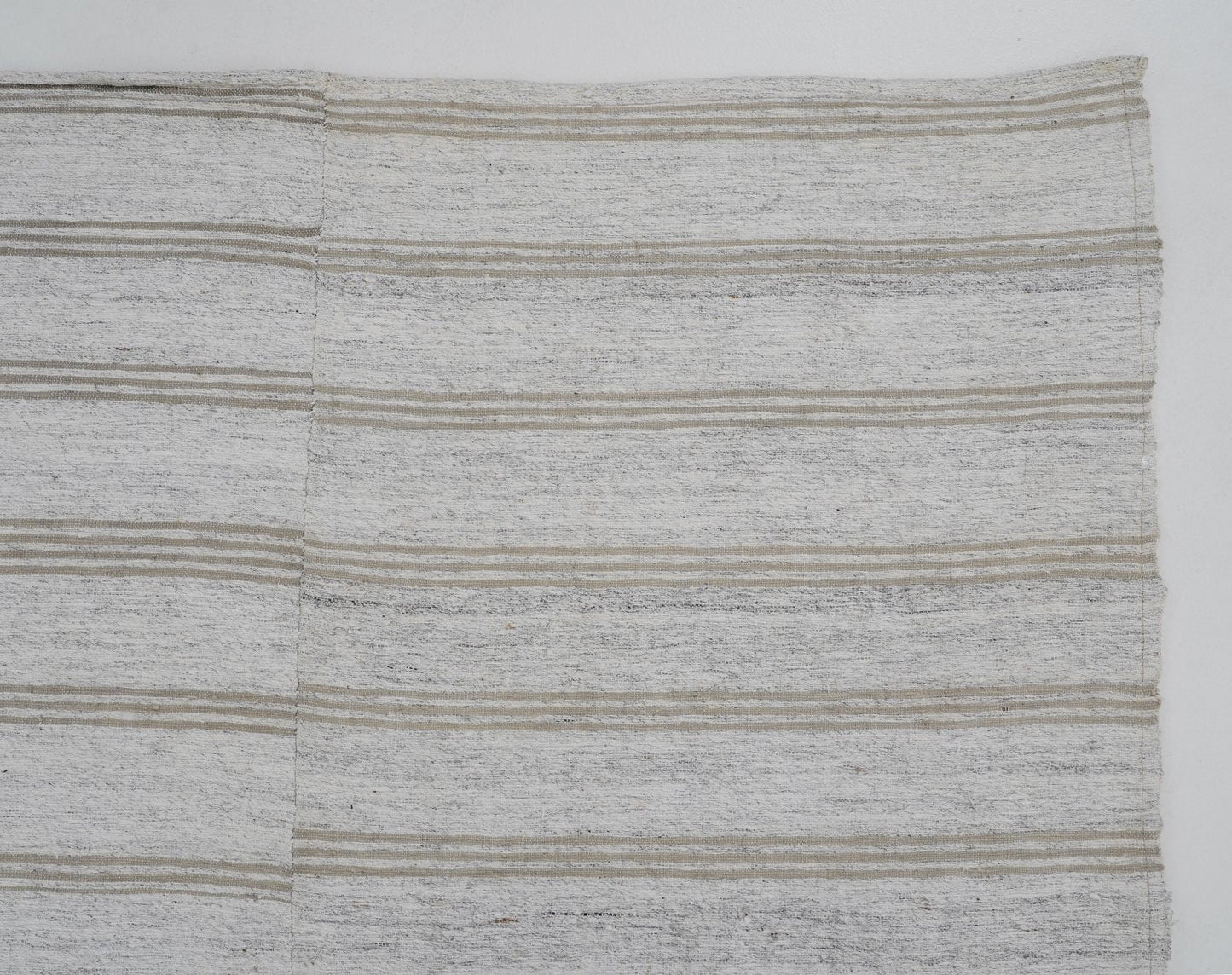 Turkish Striped Kilim Rug, Vintage Handmade Kilim Rug, Area Unique Kilim Rug, Neutral Muted Rug, Kilim Rug 6x9, Contemporary Decor, 12959