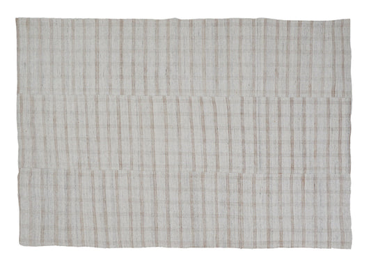 Area Kilim Rug, Neutral Rug, Vintage Kilim, Turkish Kilim Rug, Handmade Kilim Rug, Living Room Rug, Contemporary Decor, Kilim Rug 6x9, 12953