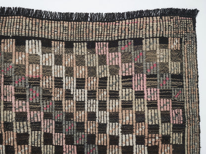 Rug Kilim 5x8, Handmade Vintage Kilim Rug, Area Antique Kilim Rug, Turkish Rustic Kilim Rug, Primitive Rug, Office Rug, Neutral Rug, 12590