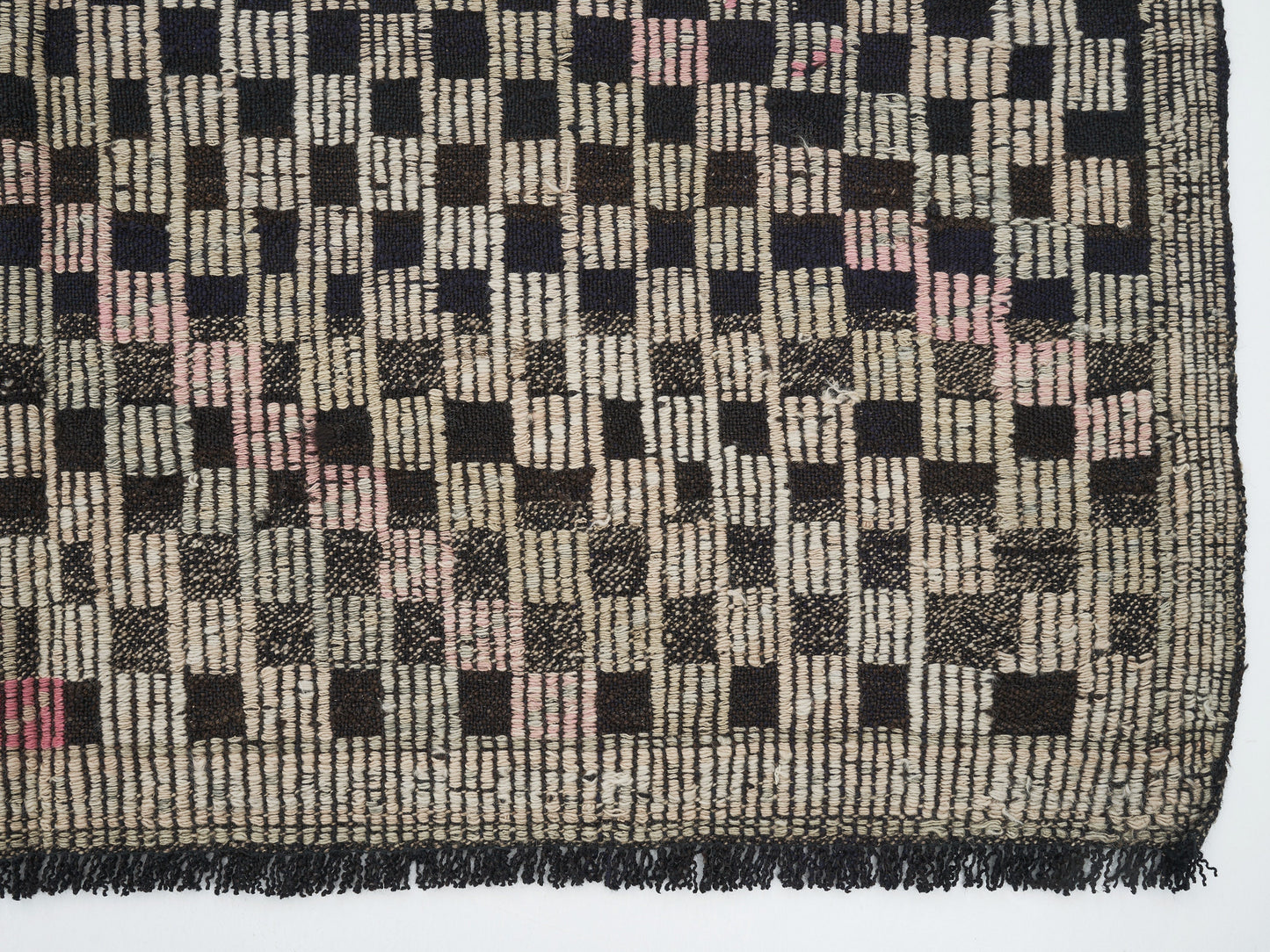 Rug Kilim 5x8, Handmade Vintage Kilim Rug, Area Antique Kilim Rug, Turkish Rustic Kilim Rug, Primitive Rug, Office Rug, Neutral Rug, 12590