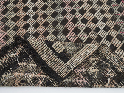 Rug Kilim 5x8, Handmade Vintage Kilim Rug, Area Antique Kilim Rug, Turkish Rustic Kilim Rug, Primitive Rug, Office Rug, Neutral Rug, 12590